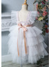 Sweet Ivory Airy Tulle Flower Girl Dress Sweet Ivory Airy Tulle Flower Girl Dress